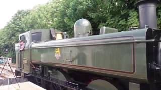 6430 pannier tank depart on the cholsey amp Wallingford railway [upl. by Giffie572]