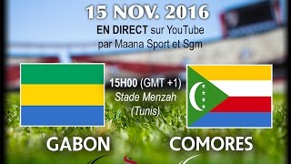 Gabon vs Comores par Maana sport [upl. by Milan]