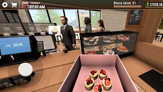 Coffee Shop Simulator 3D Cafe Gameplay  Manage Own Coffee Shop [upl. by Scarlet388]