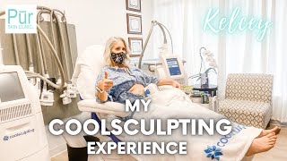 My COOLSCULPTING EXPERIENCE  Full Abdomen Treatment  PUR Skin Clinic [upl. by Stoughton]