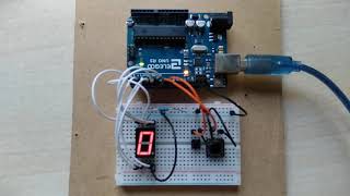 AVR assembly pulse counter on an Arduino UNO board [upl. by Rosette]