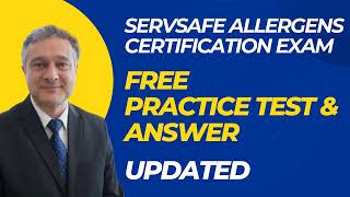 ServSafe Allergens Certification Exam Free Practice Questions [upl. by Namad661]