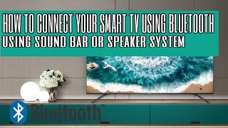 HOW TO CONNECT YOUR BLUETOOTH SPEAKER TO SMART TV  DEVANT amp HISENSE SMART TV  DAMGOTV [upl. by Inaliel]