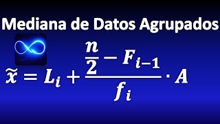 Cómo calcular la mediana para datos agrupados [upl. by Zahavi]