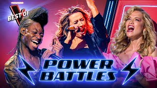 Electrifying BATTLES Making The Coaches’ JAWS DROP on The Voice [upl. by Heloise]