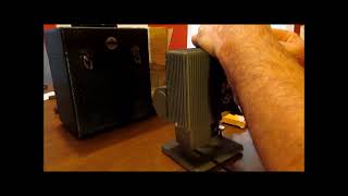 Checking out and testing a Kodak Kodascope Eight 33 Projector [upl. by Barnes]