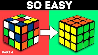 How to solve a Rubik’s cube  The Easiest tutorial  Part 4 [upl. by Ardnasela698]