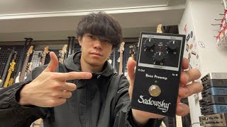 Sadowsky  SBP2 Bass Preamp【Test Play】 [upl. by Ardnoed]