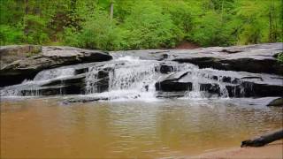 Horseshoe Falls  April 2017  Musgrove Mill State Historic Site [upl. by Aridan]