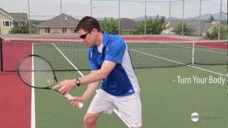 How to Master 3 Basic Tennis Strokes [upl. by Coltun]