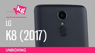 LG K8 2017 Unboxing 4K [upl. by Dalia]