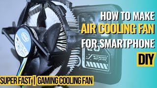 DIY  Tutorial Membuat Sendiri Sistem Pendingin Handphone  How To Make Smartphone Air Cooling Fan [upl. by Quin728]