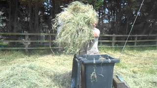 Hay Baling By Hand [upl. by Eiramyelhsa722]