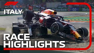 Race Highlights  2021 Italian Grand Prix [upl. by Yrreiht]