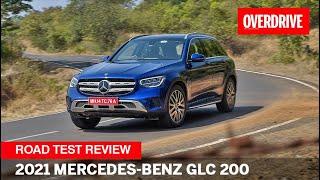 2021 MercedesBenz GLC 200 road test review  OVERDRIVE [upl. by Ahsii489]