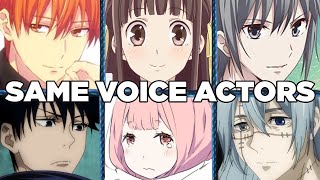 Fruits Basket Tensei All Characters Japanese Dub Voice Actors Seiyuu Same Anime Characters [upl. by Robertson]