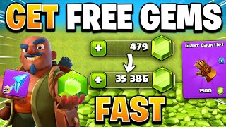 7 Ways How to Get FREE GEMS in Clash of Clans 2024 to Unlock Epic Equipment Fast [upl. by Wiley]