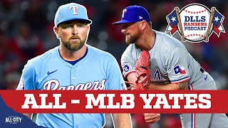 Texas Rangers Avoid Shutout Kirby Yates Wins AllMLB Honors  DLLS Rangers Podcast [upl. by Gnoix]