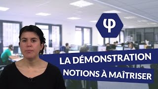 La démonstration  notions à maîtriser  Philosophie  digiSchool [upl. by Assiar]