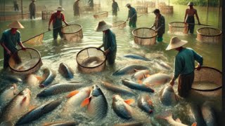 FARMERS Catching Fish Right Out of the Water [upl. by Roanna25]