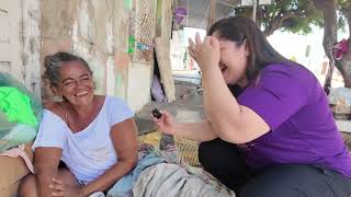 MORADORA EM SITUAÇÃO DE RUA DESEJA IR MORAR NA CASA DO PAI [upl. by Aliahs]