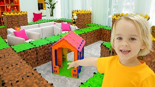 Vlad and Niki Giant Maze Challenge for kids [upl. by Anrol]