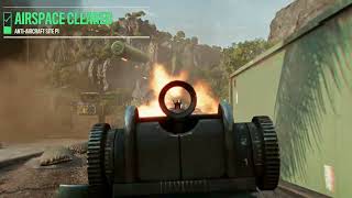 far cry 6 destroying antiaircraft cannons no commentary [upl. by Irolam]