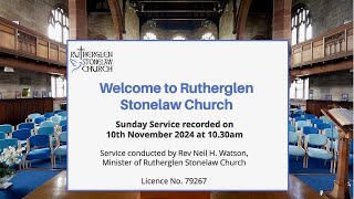 Rutherglen Stonelaw Church 101124 [upl. by Jaynes]