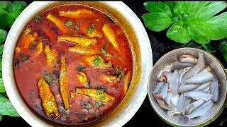 Pakkilu Fish Curry  Chinna Chepala Iguru kura Small Pakkilu Fish Kira RecipeKotharuchismallfish [upl. by Pearman]