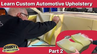 Pro Tips to Custom Auto Upholstery Made EASY  Create Custom Car Seats from Scratch [upl. by Scevour824]