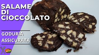 SALAME DI CIOCCOLATO RICETTA [upl. by Chrisman]