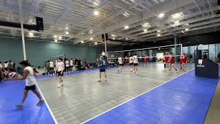 41324 Rocklin HS Mens Volleyball Varsity 3rd Set v Carmel HS [upl. by Ahseral]