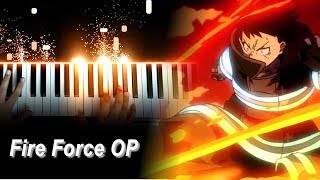 Fire Force  Enen no Shouboutai OP quotInfernoquot  MrsGREEN APPLE Piano [upl. by Adnilem]