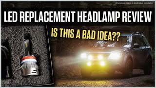 The New 5 LED Car Headlight Which Will Surprise You I Led Headlight Review I [upl. by Ayram]