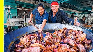 ¡Comida callejera MONSTRUOSA en Ciudad de México ¡Mega Fábricas de Comida [upl. by Arukas]