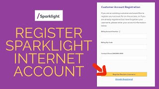 Sparklight Account Sign Up  Create Sparklight Internet Account 2021  sparklightcom [upl. by Lajib]