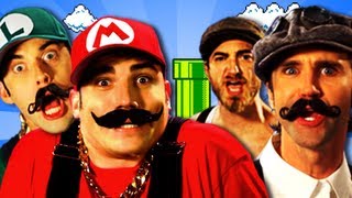 Mario Bros vs Wright Bros Epic Rap Battles of History [upl. by Arikahc]