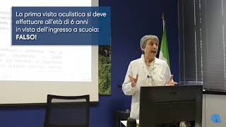 Gigliola Brigadaortottista sfata i luoghi comuni sulloculistica pediatrica  1 [upl. by Tillman]