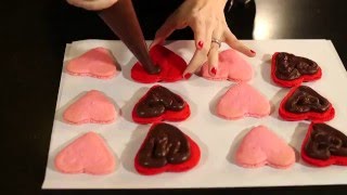 How to Make HeartShaped Macarons [upl. by Demaggio]