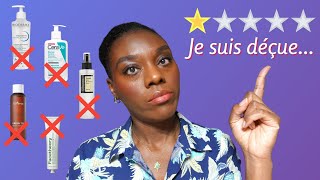 GROSSE DÉCEPTION  PRODUITS SKINCARE  SOINS VISAGES  Cerave Cosrx Bioderma [upl. by Carney]