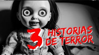 3 Historias de Terror REALES  Cuentos Macabros ocurridas en Halloween [upl. by Atiana]