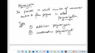 Macromolecules  monomers and polymers  addition polymerization with multiple examples [upl. by Beker717]