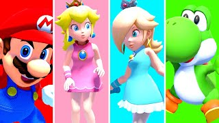 Mario Tennis Aces  All Characters Intros All DLC Included [upl. by Enirual]