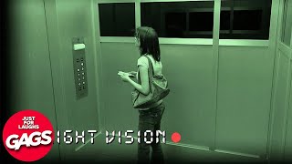 Scary Elevator Prank  Just For Laughs Gags [upl. by Assirem]