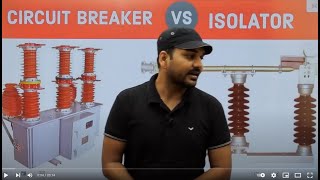 Difference between Isolators and circuit Breaker I RAJ SIR I Engineers Group I Diploma semester [upl. by Reg]