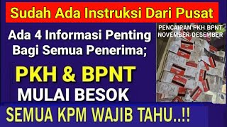 ADA 4 INFORMASI PENTING DARI KEMENSOS RI UNTUK SEMUA KPM PKH amp BPNT MULAI BESOK WAJIB TAU‼️ [upl. by Cyna]