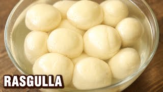 Quick And Easy Rasgulla Recipe  Make Aunthentic Bengali Style Rasgullas  Smita Deo [upl. by Rexfourd]