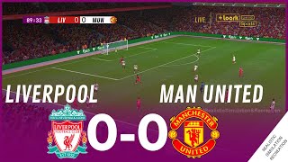 Liverpool vs Manchester United 00 MATCH HIGHLIGHTS • Video Game Simulation amp Recreation [upl. by Euphemie]