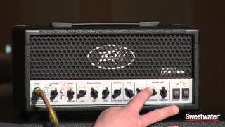 Peavey 6505 Mini Head Guitar Amplifier Demo by Sweetwater Sound [upl. by Ahsya]