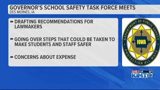 Governors School Safety Task Force discusses school safety in Iowa [upl. by Libbey]